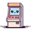 Borne d’arcade heureuse
