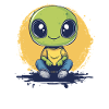 Cute Alien Boy