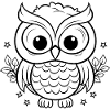 Cute Kids Owl