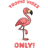 Flamingo Comic Tropic