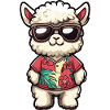 Alpaca Llama Cool Summer