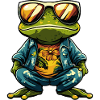 Frog Cool Summer