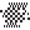 geometric chessboard design