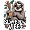 Coffee Vibes with Sloth