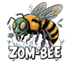 Zom-Bee – Funny Halloween Design