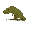T Rex hates push ups