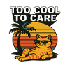 Too cool to care - Cat