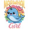 Narval Chibi Kawaii