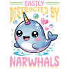 Narwhal Chibi Kawaii