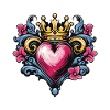 Heart Crown Love