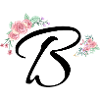Lettre b fleurs