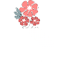 Lettre S fleurs minimalistes