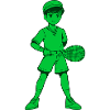 Tennis tennis player