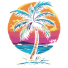 Retro palm