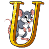 LETTER U
