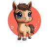 Cute Pony Cartoon