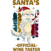 Funny Saying Wine Christmas Raccoon
