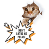 Don't bathe me cat
