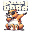 Papibara Capybara Père Papa
