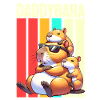 Daddybara Capybara Father Dad