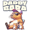 Daddybara Capybara Père Papa
