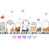 Cats paws hands up