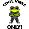 Frog Cool Vibes