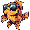Goldfish Comic Cool Summer