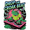 DJ-Frosch am Croak-Beat