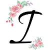 Letter i flowers