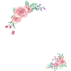 Lettre e fleurs