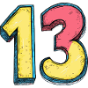 13 Number Comic