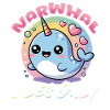 Narval Chibi Kawaii