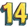 14 Number Comic
