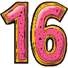 16 Number Comic