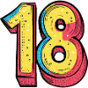 18 Number Comic