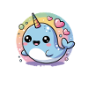 Narwhal Chibi Kawaii