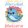 Narwhal Chibi Kawaii