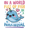Narwhal Chibi Kawaii