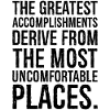 the greatest accomplishments derive from the