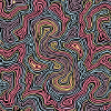 psychedelisches muster