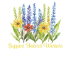 Unterstütze Bundesarbeiter Blumenmotiv