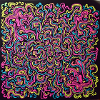 psychedelisches muster