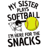 Funny Softball Saying Siblings