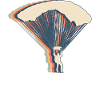 Paragliding Paragliding Parachute Retro