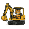Tiger Excavator