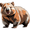 Wombat - Cute Animal Design
