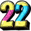 22 Number Comic