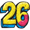 26 Number Comic
