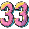 33 Number Comic